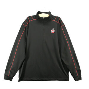Nike Golf Dri-Fit Men's 1/4 Zip Pullover Jacket Black XL Ziebart Logo
